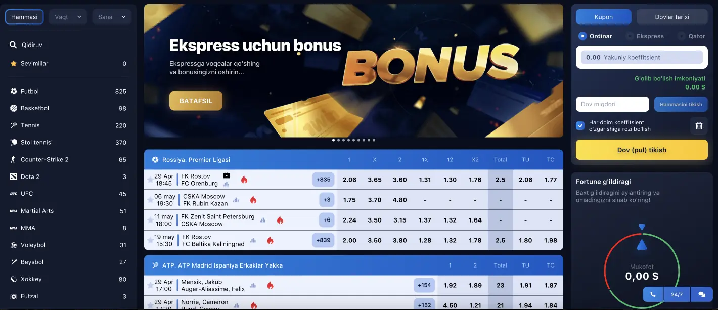 Sport Stavkalari